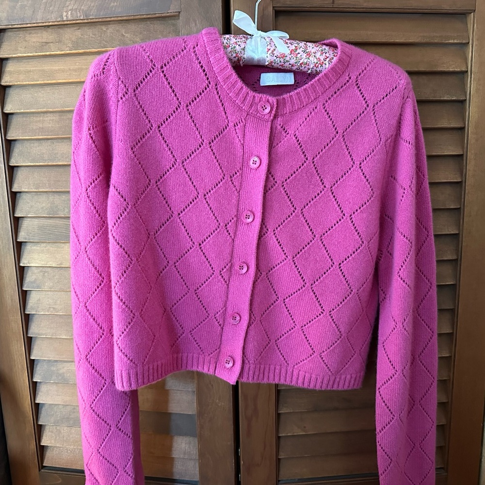 Sablyn Pointelle Cardigan